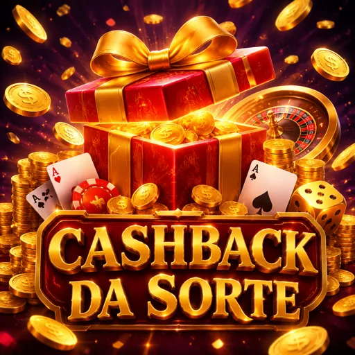 Cashback semanal com percentual em destaque