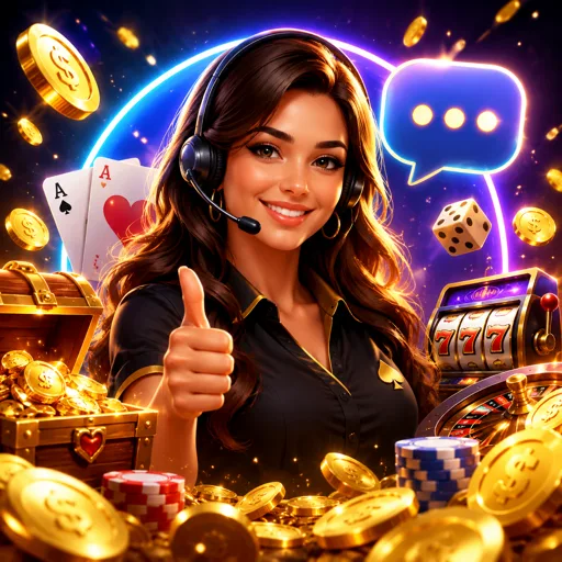 Janela de chat ao vivo do cassino F36